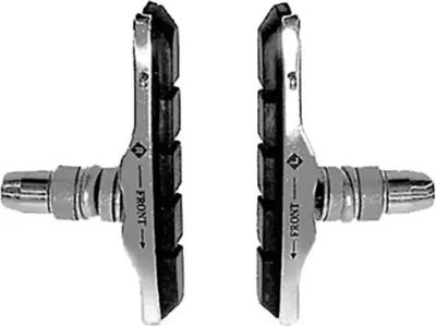 Image de Plaquettes de frein V-brake 70 x 12 mm noir 2 pièces