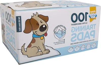 Obrázok produktu pre Absorpčné podložky pre psov, stredné, biele, určené na výcvik psov
