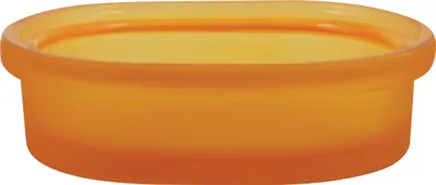 Produktbild von Spirella Seifenschale Glas dekorative Badausstattung Seifenablage "Yoko" Maße: 13,3 x 9,8 x 4 cm - Gelb