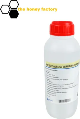 Produktbild von Ameisensäure 60% ad us.vet 1 Liter Varroabehandlung für Bienen im Sommer Imkerei