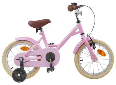 Produktbild von vidaXL Kinderfahrrad 12 Zoll für 2-4 Jahre alt Hellrosa