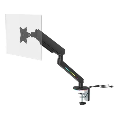 Produktbild von Deltaco GAM-134, Klemme, 9 kg, 43,2 cm (17"), 81,3 cm (32"), 100 x 100 mm, Schwarz