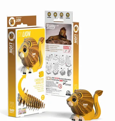 Produktbild von EUGY - 3D Bastelset Löwe