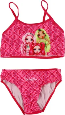 Produktbild von Rainbow High Girls Kinder Mädchen Bikini Badeanzug – Rot / 98/104