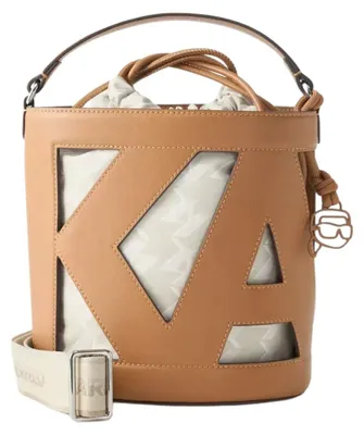 Obrázek produktu pro Karl Lagerfeld, kabelka "Sac Seau" s ikonickým vzorem Monogramme, barva krémová