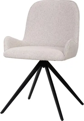Produktbild von PTMD - Leander Esszimmerstuhl - Beige - 58 x 53,5 x 83,5 cm