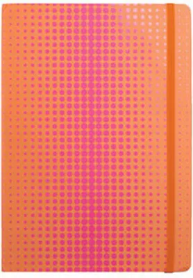 Produktbild von Notizbuch Tec A4 neon Fadenheftung 224 Seiten 80 g/m² mit Gummiband und Faltinnentasche