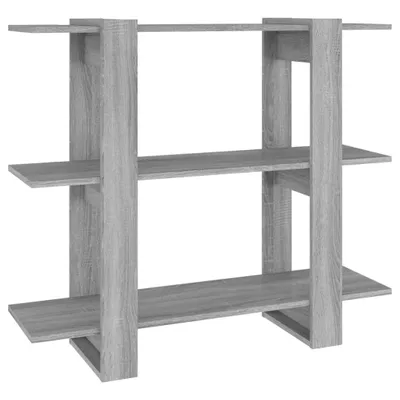 Immagine prodotto di vidaXL Libreria/divisorio Grigio Sonoma 100x30x87 cm