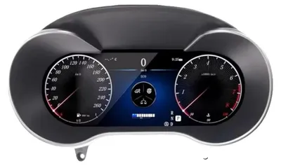 Obrázek produktu pro Digitální LCD přístrojová deska, podpora více jazyků, snadná instalace, černá
