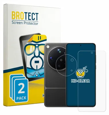 Produktbild von 2x Für Oppo Find X9 Ultra (Display+Kamera) Schutzfolie BROTECT Displayschutz Display Schutz Folie Klar Transparent