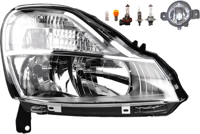 Produktbild von Scheinwerfer passend für Renault Modus FP JP 01/08- H7 H1 R + Nebel+Leu. 7701069732 8200002470 2615089925 26150AU325 B4A508990A 2615000 Johns