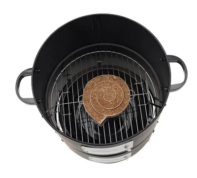 Produktbild von Barbecook Barbecook - Räucherbox - Raucherzeuger - Räucherbox - Kalträuchern BBQ/Barbeque - Kalträuchern - Spirale - Edelstahl - Ø 17 cm