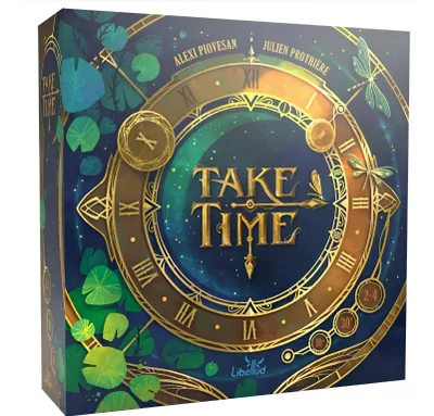 Produktbild von Take Time – kooperatives Rätselspiel mit 40 Uhren