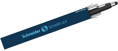 Image de Schneider SN138704 Stylo à bille Epsilon Touch - XB, bleu (indélébile), noir/rose