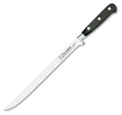 Messer, schwarz, 25 cm, Edelstahl, spülmaschinengeeignet