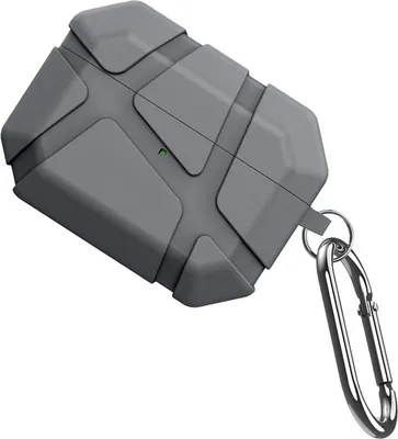 Image de INF Étui de Protection en TPU pour AirPods Pro 2 - Antichoc et Anti-poussière Gris
