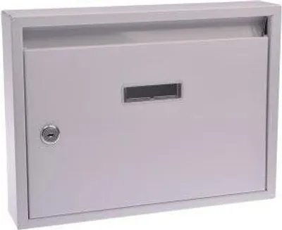 Obrázek produktu pro schránka poštovní paneláková 320x240x60mm BÍ bez děr