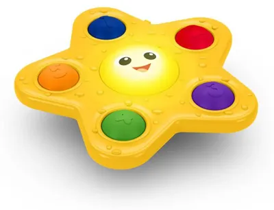Immagine prodotto di Giocattolo attivo BABY EINSTEIN con ventosa Pop & Glow Starfish™ 6m+