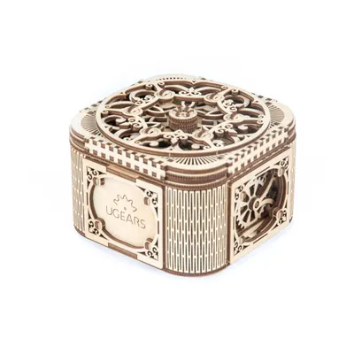 Obrázek produktu pro Ugears 3D dřevěné mechanické puzzle Šperkovnice