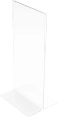 Produktbild von Magnetoplan SUPT411 Tischaufsteller gerade, 1/3 A4 Hochformat