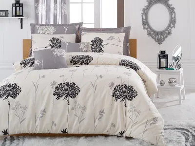 Produktbild von L'Essentiel Linge de Maison, Begonvilla- EPJ4271, Beige,Grau, Bettdecken, 65% Baumwolle / 35% Polyester