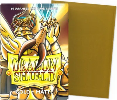 Immagine prodotto di Manicotti giapponesi Dragon Shield oro opaco (60ct)