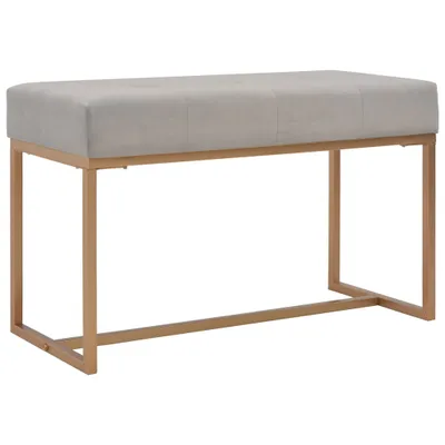 Immagine prodotto di vidaXL Banca 80 cm Grau Samt
