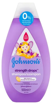 Image de Johnson`s Shampooing fortifiant pour enfants Gouttes fortifiantes 500ml