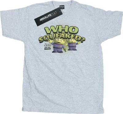 Produktbild von Disney - "Toy Story Who Squeaked?" T-Shirt für Herren BI52211 (S) (Grau)