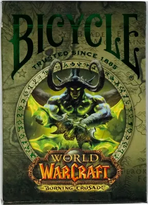 Obrázok produktu pre Bicycle World Of Warcaft Burning Crusade, 56 kusov, Zelená, Lepenka, 4 rok / roky, Chlapec / dievča, Dospelí