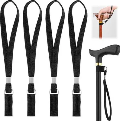 Produktbild von Wandelschutzhülle für Gehstöcke - 4 Stücke - Komforthilfsmittel Gehstöckenschutzhülle - Gehstock - Gehstöckeschutzhülle für Gehfahrten Accessoires - Gehstöckenschutzhülle