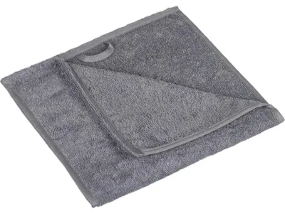 Productafbeelding van Frotte handdoek - 30x50 cm - Grijs