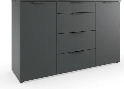 Produktbild von Sideboard >OXFORD< in GRAPHIT - 135x84x41cm (BxHxT)