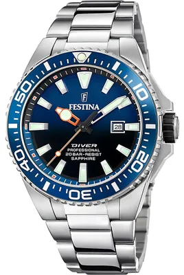 Produktbild von Festina Armbanduhr Herren Casual Edelstahl Uhr silber UF20663/1