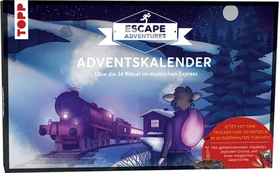 Produktbild von frech verlag ADV.KAL.20 ESCAPE ADVENTURES ADVENTURES