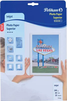 Produktbild von Pelikan Inkjet-Foto-Papier Superior, DIN A4, 240 g/qm