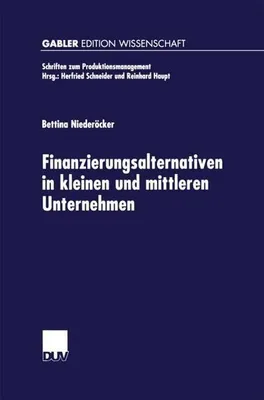 Obrázek produktu pro Finanzierungsalternativen in kleinen und mittleren Unternehmen