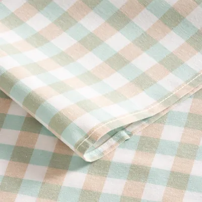 Imagen del producto de Mantel para mesa, a cuadros, resistente a manchas, 140 x 300 cm, ideal para jardín y cocina