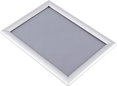 Zdjęcie produktu dla Aluminiowa ramka na zdjęcia A4 z zatrzaskiem Uchwyty na plakaty z klipsem Wyświetlacz Tablica ogłoszeń na ścianie Znaki