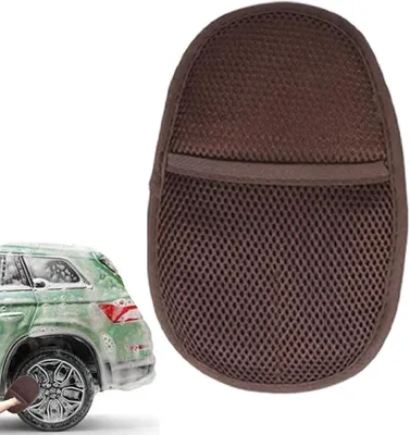 Produktbild von Dicker Mikrofaser-Autowaschhandschuh für die Autoreinigung mit hoher Wasseraufnahme, für Fensterglas, Autowäsche und den Haushalt