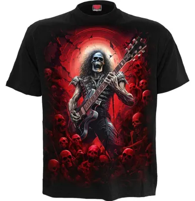 Produktbild von Spiral Direct - "Tomb Of Rock" T-Shirt für Herren/Damen Uni RO16286 (L) (Schwarz)