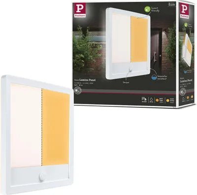 Zdjęcie produktu dla Paulmann Panel zewnętrzny LED Lamina Zmierzchowy czujnik ruchu (IR) przyjazny dla owadów