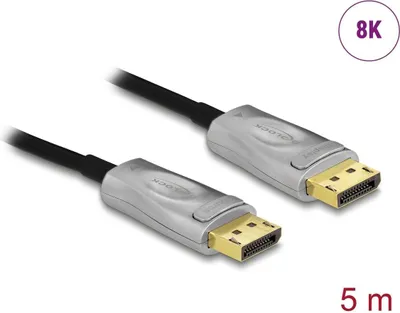 Produktbild von Delock Aktives Optisches Kabel DisplayPort 1.4 8K 5 m