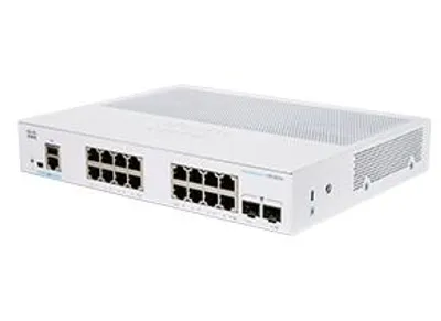 Image de Commutateur commercial Cisco CBS350-16T-E-2G-EU
