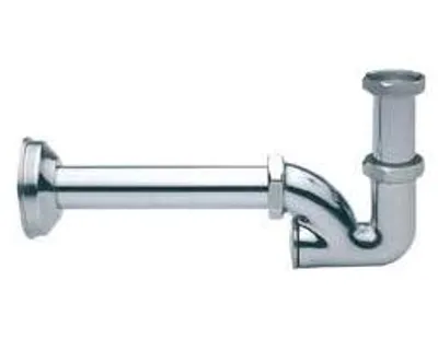 Produktbild von Siphon mit Säule, Rückstoppventil - 1" Anschluss, Ablaufrohr ø 26 x 200 mm