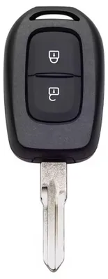Obrázok produktu pre Techstar puzdra na kľúč pre Dacia Logan, Duster, Sandero, Dokker a modely Renault 2013-2023, 2 tlačidlá, kovová čepeľ, výmena opotrebenej puzdra