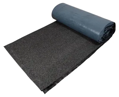 Produktbild von Onduline KSK Gartenhausbahn Schwarz kaltselbstklebend 5m lang - 50cm breit Dachbahn Dachfolie Oberlagsbahn