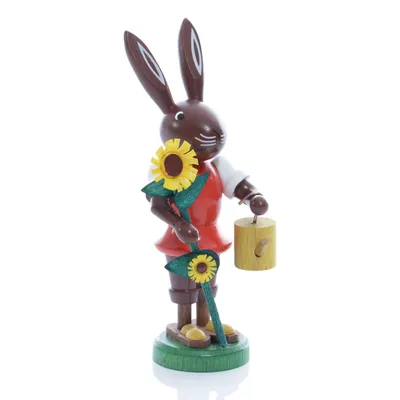 Zdjęcie produktu dla Figurka wielkanocna Królik ogrodnik Wysokość ok. 9 cm NOWA