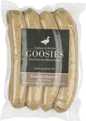 Produktbild von Entenbratwurst im Saitling