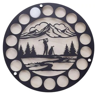 Produktbild von Golfballhalter für 18 Bälle